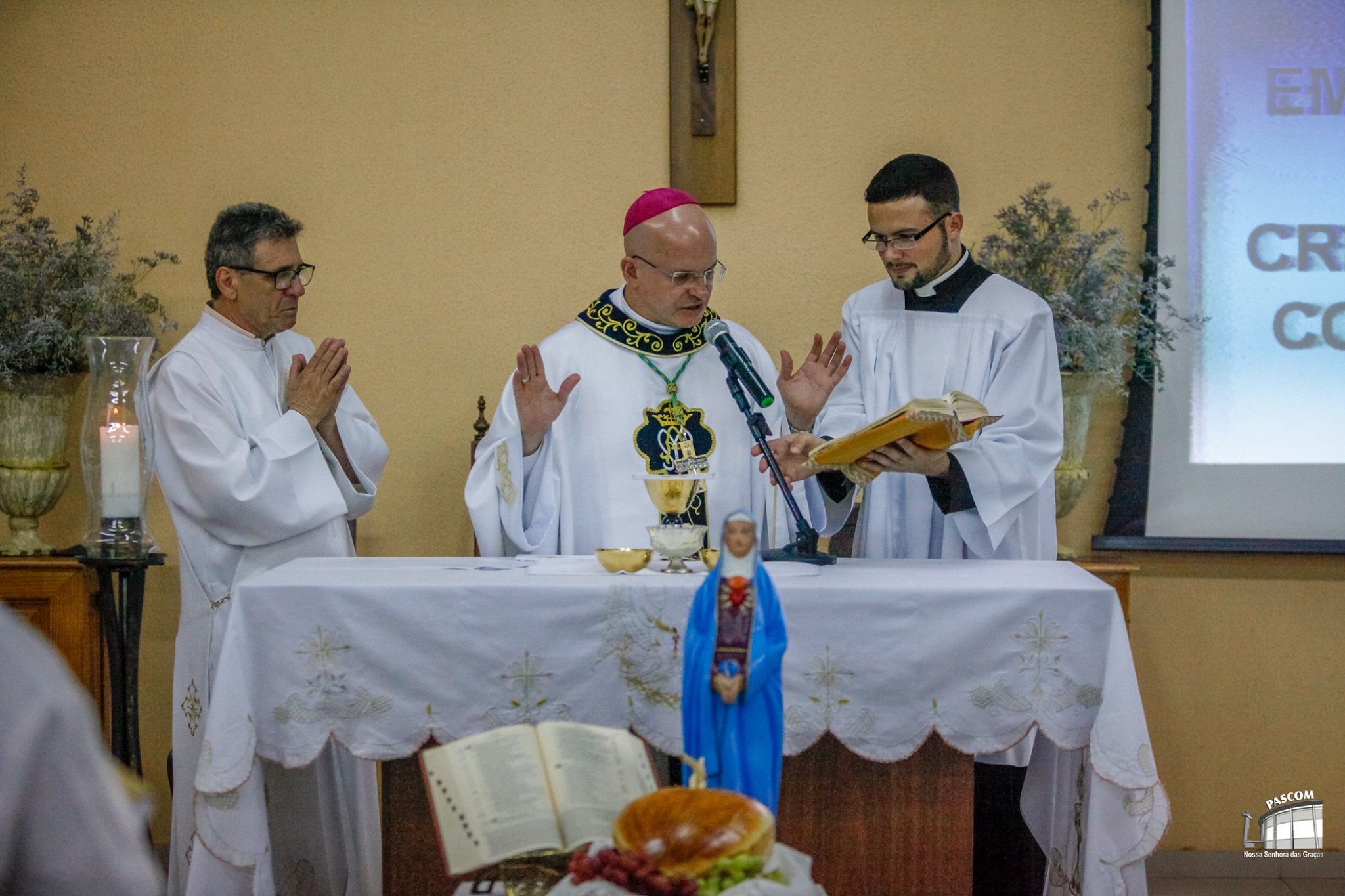 Dom Eduardo Malaspina Preside Eucaristia Na Capela De Nossa Senhora Das