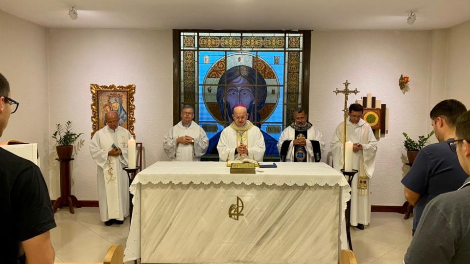 DOM EDUARDO VISITA SEMINÁRIO DE FILOSOFIA