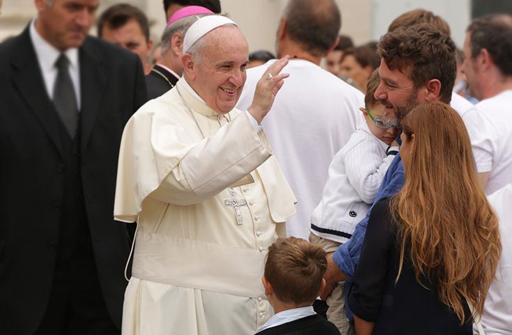 A carta de amor que o Papa escreveu para as Famílias