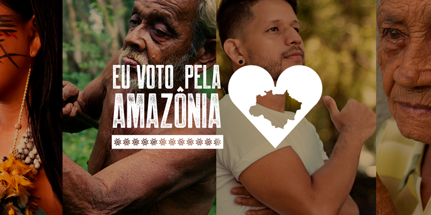 REPAM-BRASIL LANÇA CAMPANHA #EUVOTOPELAAMAZONIA