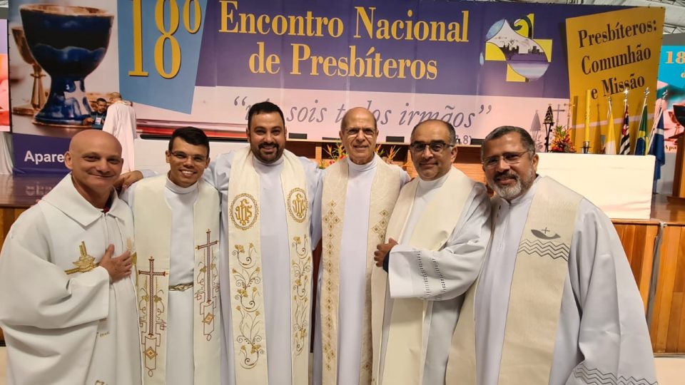 Padres da Diocese participam do Encontro Nacional de Presbíteros em Aparecida