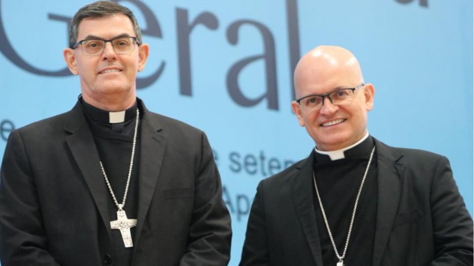 Dom Luiz Carlos e Dom Eduardo Malaspina participam de reunião com Bispos do Regional Sul 1 da CNBB