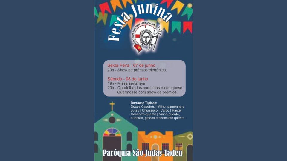Festa Junina da Paróquia São Judas Tadeu em São Carlos