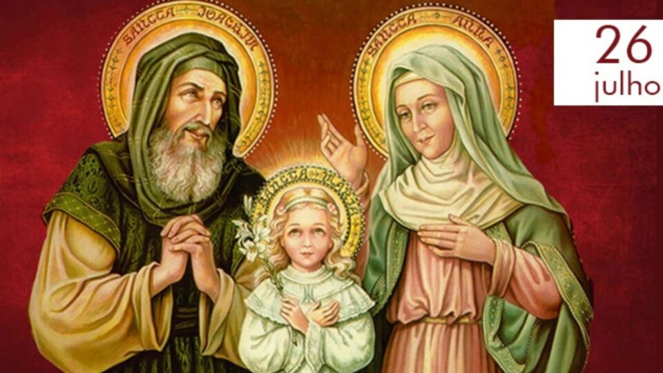 Igreja celebra nesta sexta (26) a memória litúrgica de Sant’Ana e São Joaquim, pais de Maria e avós de Jesus