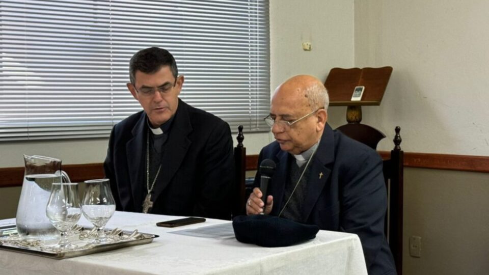 Primeira Reunião do clero da Diocese de Jaú com Dom Francisco Carlos da Silva