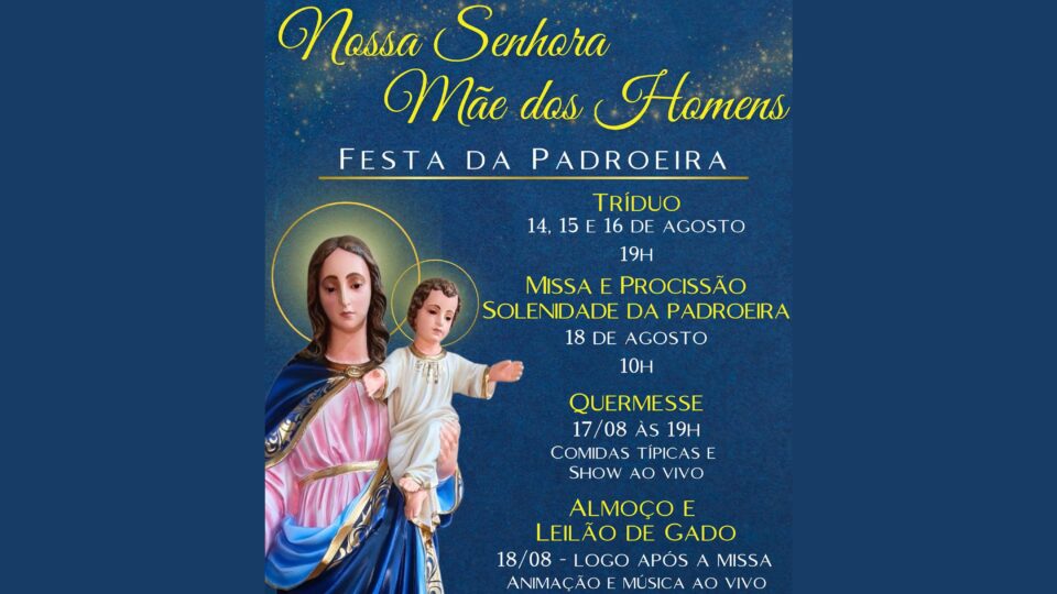 Festa de Nossa Senhora Mãe dos Homens em Gavião Peixoto