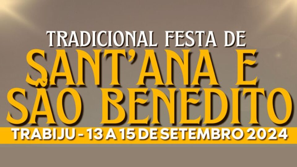 Tradicional Festa de Sant’Ana e São Benedito em Trabiju