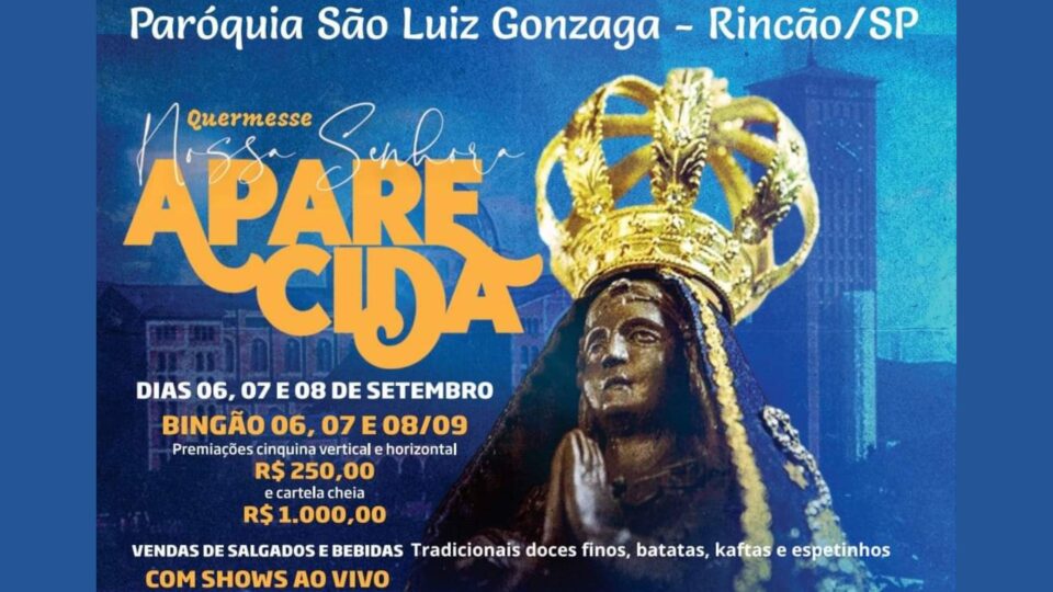 Quermesse de N. S. Aparecida em Rincão