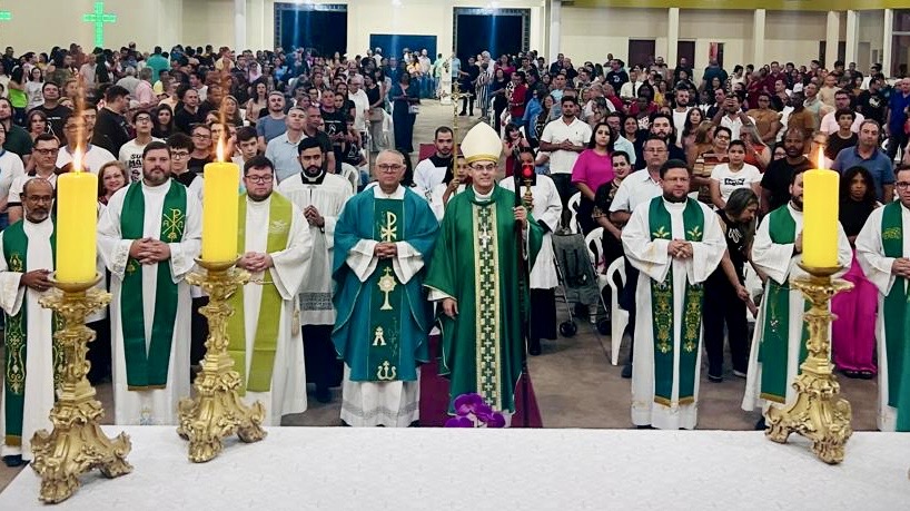 Padre Samir é empossado na Paróquia N. S. de Guadalupe