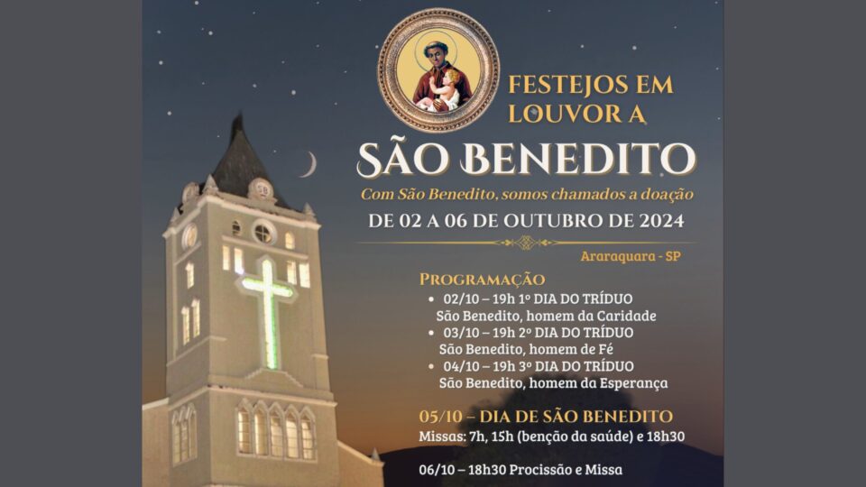 Festa de São Benedito em Araraquara