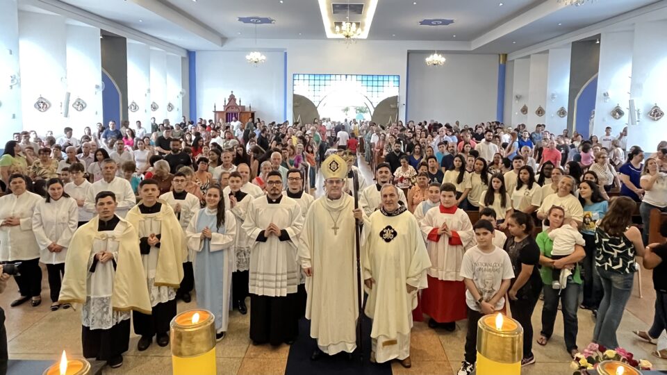 Dom Luiz celebra na Paróquia Nossa Senhora Aparecida em São Carlos