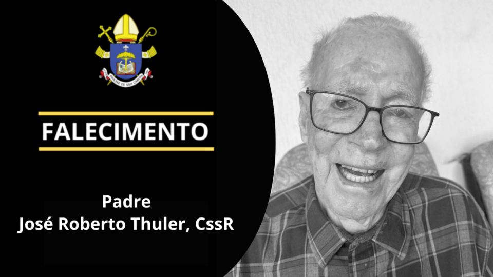 Nota de falecimento – Pe. José Roberto Thuler, CssR